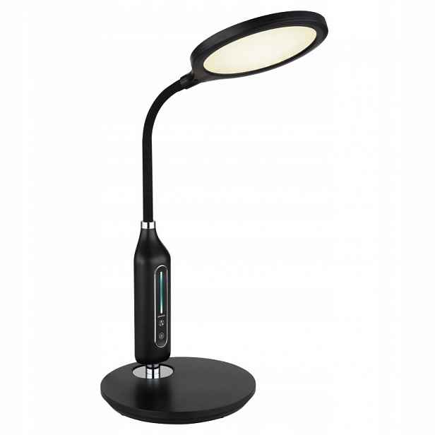 Led stolní lampa Fruggy Černá 3000-6500K Nastavitelná Globo Osvětlení