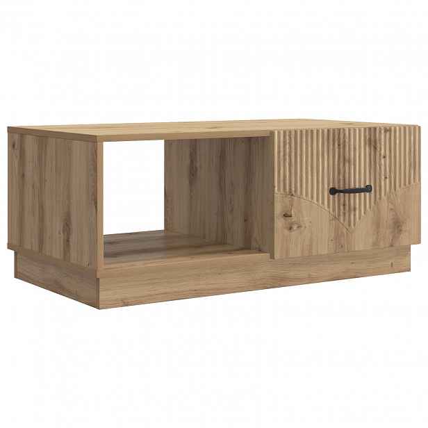 vidaXL Konferenční stolek Dub artisan 90 x 50 x 37 cm Kompozitní dřevo
