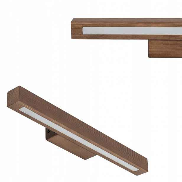 Nástěnné svítidlo ze dřeva 46 cm Teo Led 3000K barva ořech 5919 Tk Lighting
