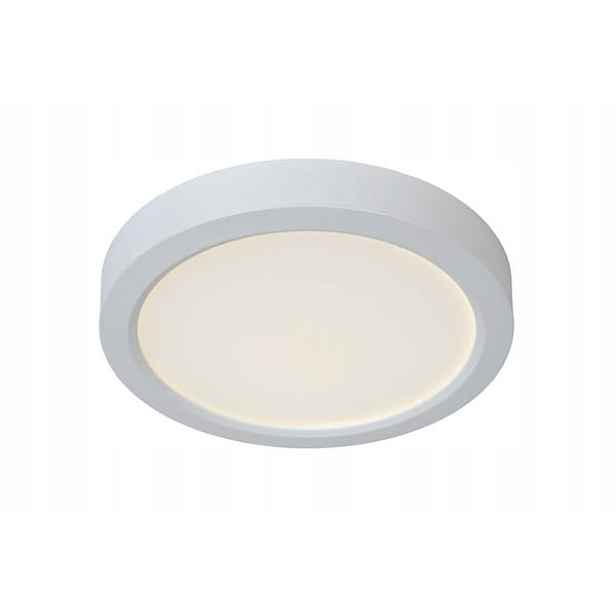 Lucide Tendo Led Stropní Svítidlo 18W 3000K Bílé Kulatý Hliníkové IP20