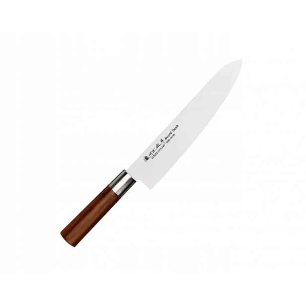 Nůž šéfkuchaře Satake Masamune 21 cm, březové dřevo Návod