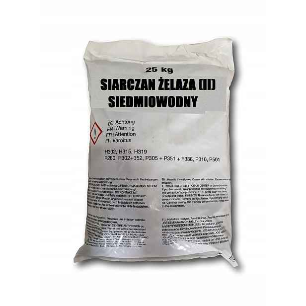 Síran železitý (II) Nehrudkovaný vzduchotěsný sedmivodý vak Sypký 25 kg XXL