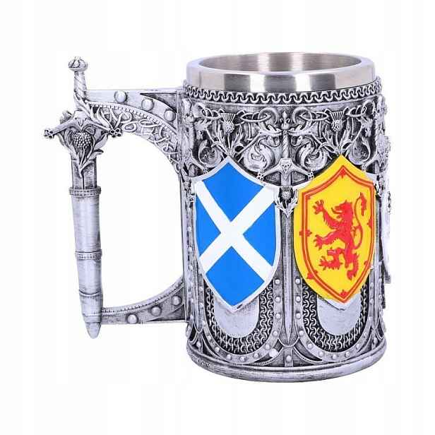 Pivní Sklenice Rytíře Středověký na pivo Zdobený Dárek pro muže 600 ml