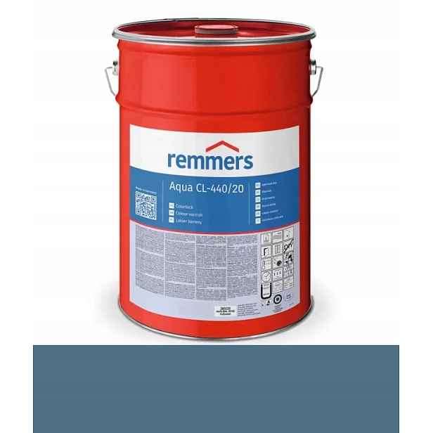 Remmers CL-440/20 Mat barva na nábytek krycí lak Mdf 2,5L Modrý