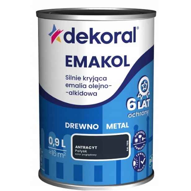 Dekoral Emakol Strong Antracit 5L