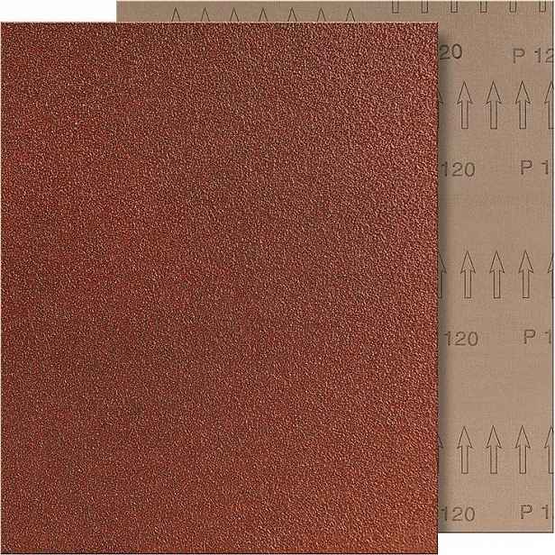 Plotno brusné, 230x280mm K320 hnědé Vsm