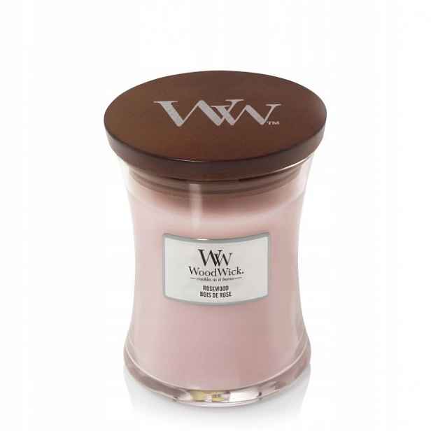 Woodwick Střední vonná svíčka Rosewood Růžové dřevo 275 g jako Dárek