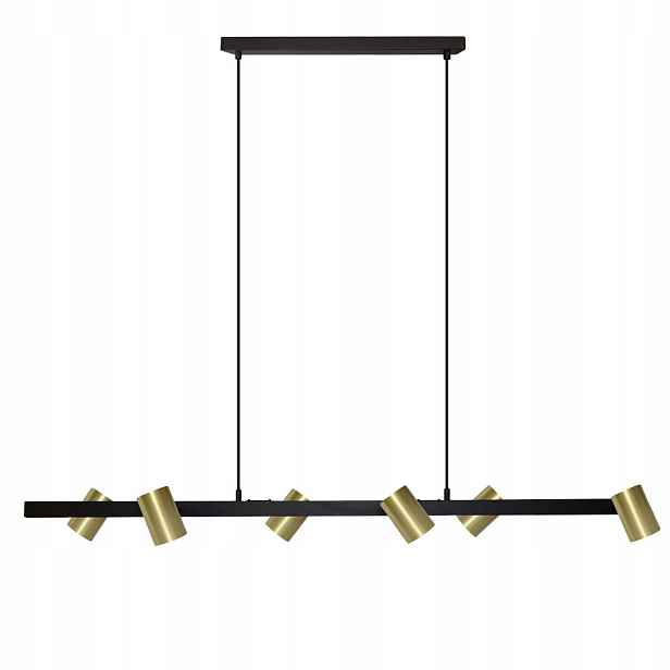 Závěsná lampa Snow 6xGU10 zlatá LP-731/6L Gd Light Prestige