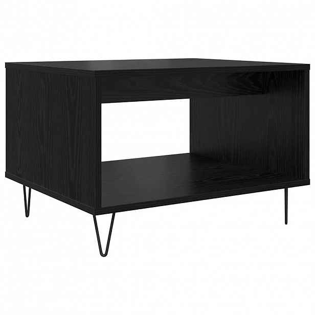 vidaXL Konferenční stolek Černý dub 60 x 50 x 40 cm Kompozitní dřevo