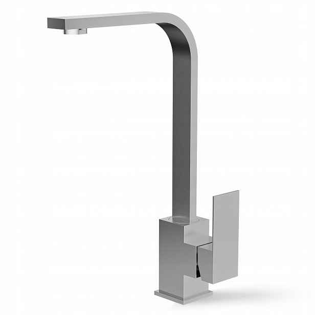 Otočná Kuchyňská Baterie Inox Kartáčovaná 360° 345 MM