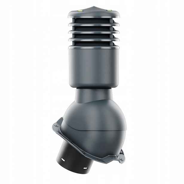 Větrací komín Smartline profil T18 fi 125 mm, zateplený, antracitový
