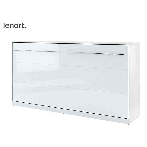 Casarredo Výklopná postel 90 CONCEPT PRO CP-06P bílá lesk/bílá mat