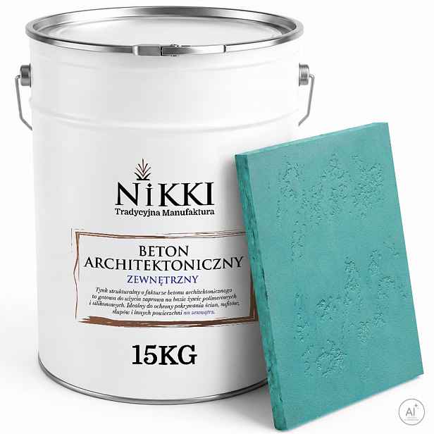 Dekorativní venkovní architektonický beton 10 m2 15 kg Tyrkysový H1441