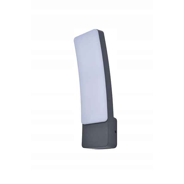 Lutec Kira venkovní nástěnné Led svítidlo 19W 1200lm IP54 antracit