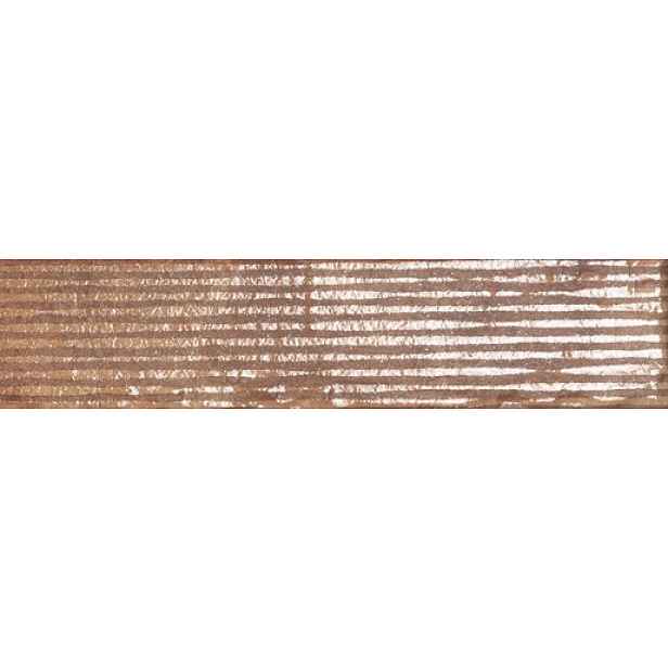 Dlažba Cir City brown lines 6,5x29 cm pololesk 1088852 (bal.0,640 m2)