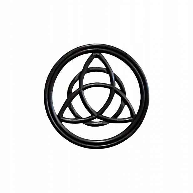 Dřevěná nástěnná ozdoba Triquetra 30 cm