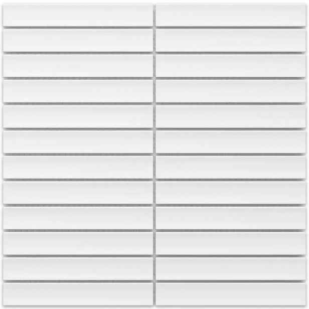 Mozaika Piano White Mat 29/29.5
