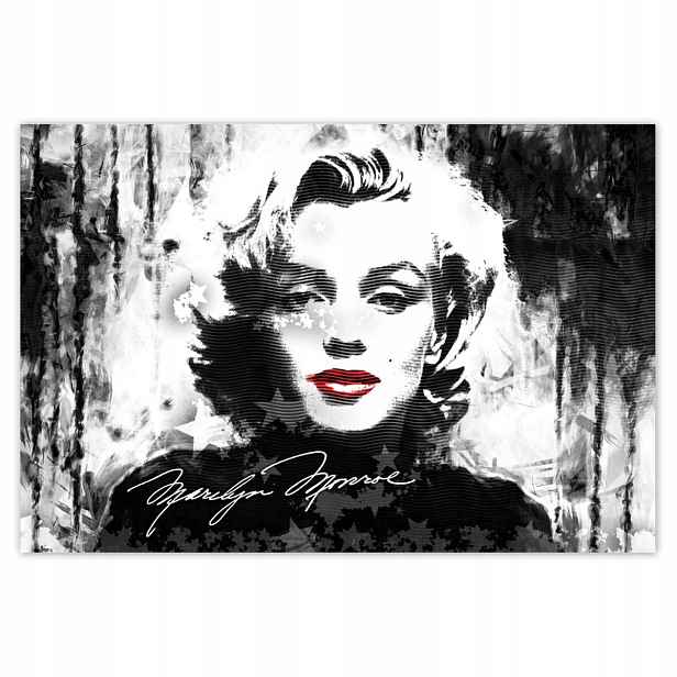 Plakáty 200x135 Marilyn Monroe Ústa Rty