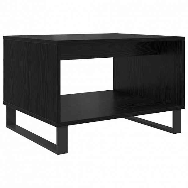 vidaXL Konferenční stolek Černý dub 60 x 50 x 40 cm Kompozitní dřevo