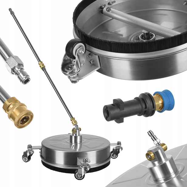 Kartáč na mytí terasových kostek T-racer 325 mm pro myčku Karcher Série K2-K7