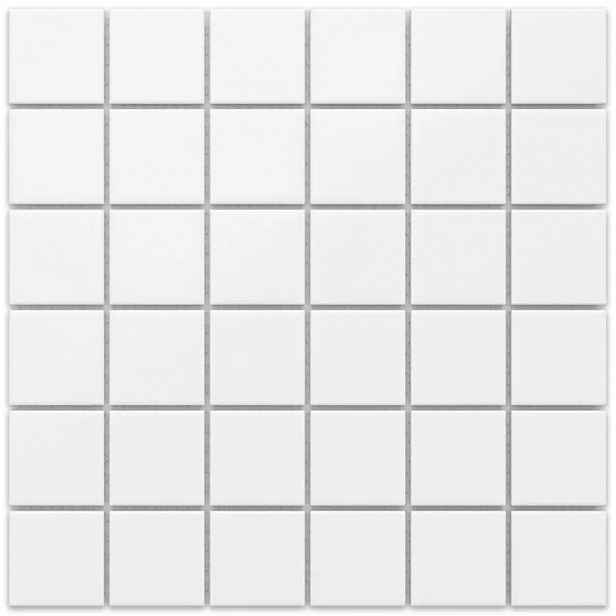 Mozaika Square White Mat 30/30