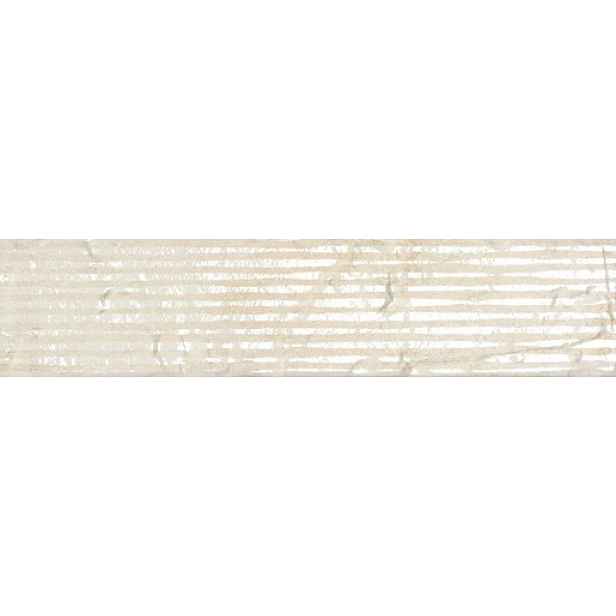 Dlažba Cir City ivory lines 6,5x29 cm pololesk 1088854 (bal.0,640 m2)