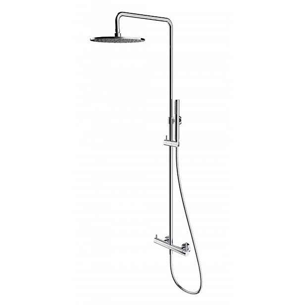 OMNIRES Y - Sprchový set s baterií, průměr 25 cm, chrom Y1244MCR