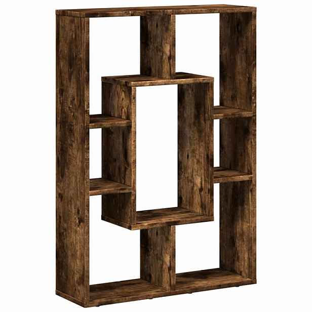 vidaXL Knihovna kouřový dub 63 x 20 x 90 cm kompozitní dřevo