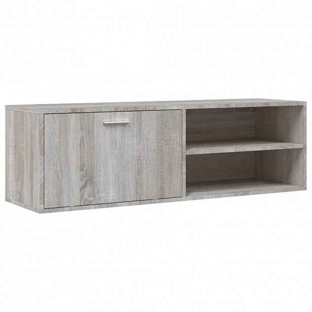 vidaXL TV skříňka šedá sonoma 120 x 34 x 37 cm kompozitní dřevo