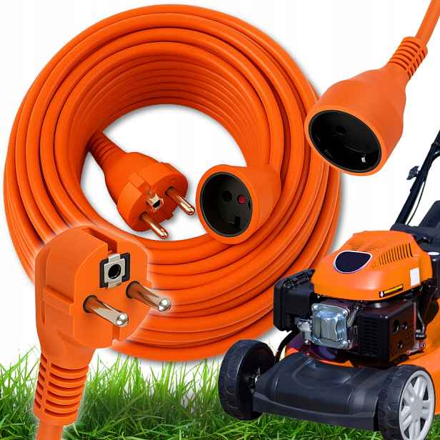 50 M Prodlužovací Kabel Pro Sekačku, Silný Pvc Kabel, Odolný