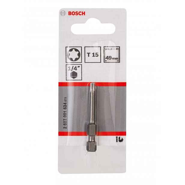 Bosch - Bit T15, délka 49 mm 2607001634
