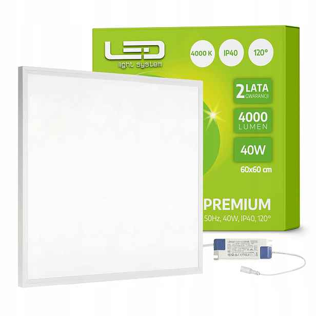 Led panel zapuštěný 60x60 stropní svítidlo Led 40 W