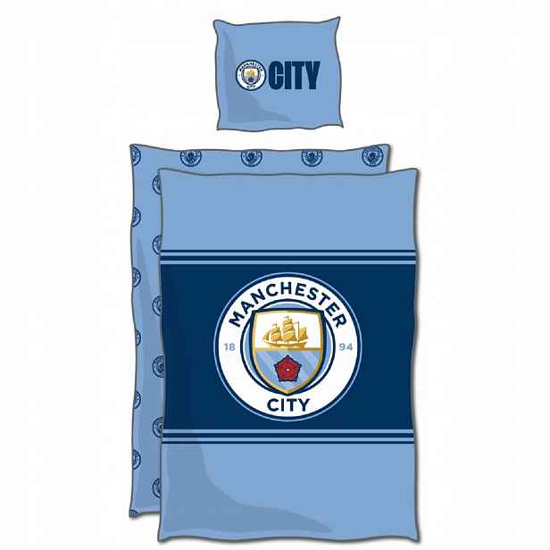 Manchester City Sada Povlečení Oboustranná 140 X 200 Licence