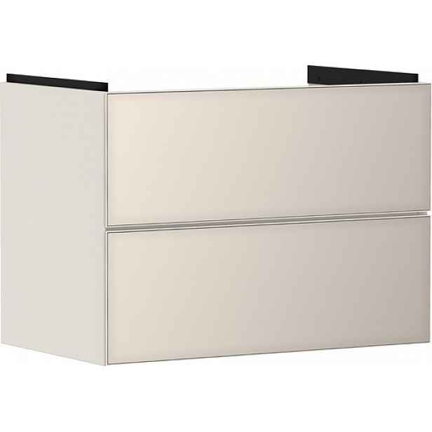 Skříňka pod umyvadlo bez umyvadla Hansgrohe Xevolos E 78x57,5x47,5 cm písková matná béžová mat 54179790