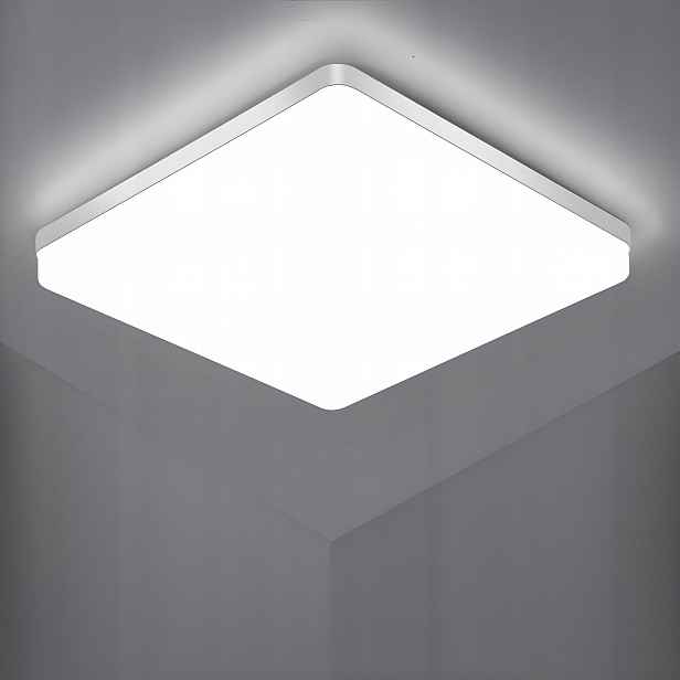Stropní Svítidlo Stropní Svítidlo Led Čtverec Nástěnný Moderní 48W 6500K 30CM