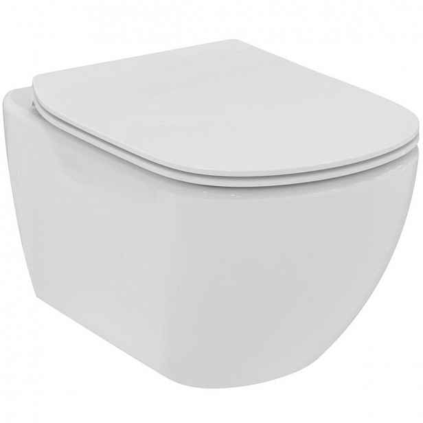 Wc s prkénkem softclose závěsné Ideal Standard Tesi zadní odpad T536001