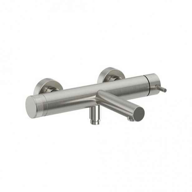 Vanová baterie Ravak Nox bez sprchového setu 150 mm nerez kartáčovaná X070646