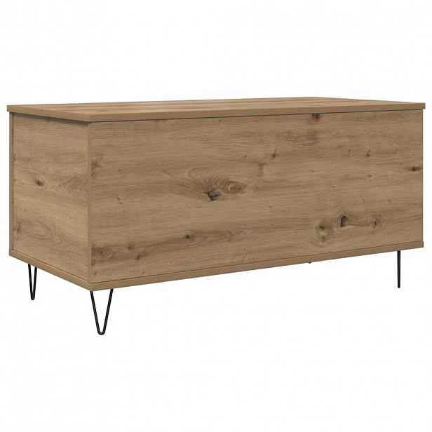 vidaXL Konferenční stolek dub artisan 90 x 44.5 x 45 cm