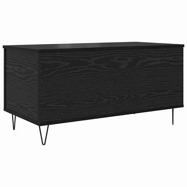 vidaXL Konferenční stolek Černý dub 90 x 44.5 x 45 cm Kompozitní dřevo