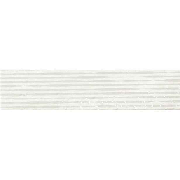 Dlažba Cir City white lines 6,5x29 cm pololesk 1088856 (bal.0,640 m2)