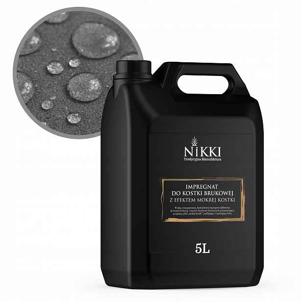 Impregnace Na Cihly Dlažebních Kostek S Mokrým Efektem, Hydrofobní, 5 L
