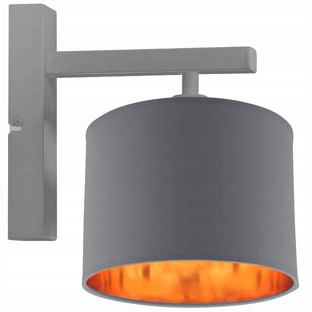 Nástěnné Svítidlo Stropní Svítidlo Lampa Zlatá Stínidlo Led