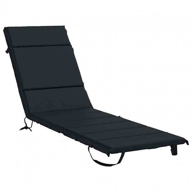 vidaXL Polštář na lehátko GEMERT 100% polyester Tmavě modrá