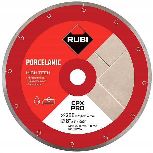 Diamantový Kotouč Na Gres Rubi Cpx 200 Pro 30964
