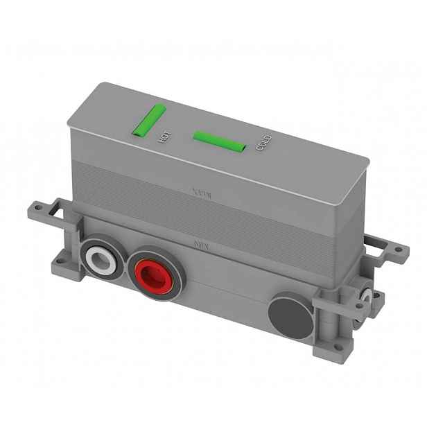 OMNIRES - Montážní těleso pro termostatické baterie pod omítku BOXTE3F