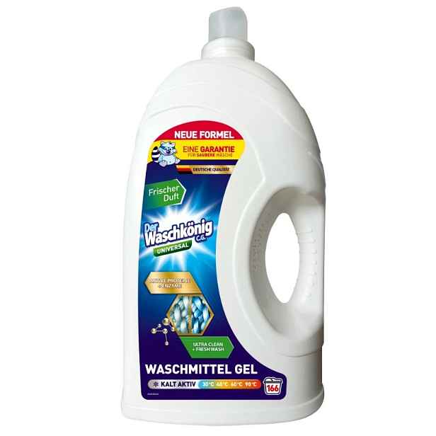 Washkönig Der Waschkonig prací gel 5l 166PD Universal