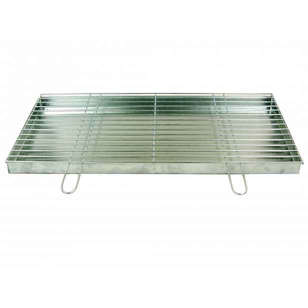 Rošt pro stavbu grilu 80x40 cm 4 mm popelník
