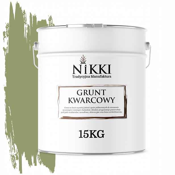 Křemenná Zemina Pod Silikonovou Omítku Zelená Barva F484 15 Kg