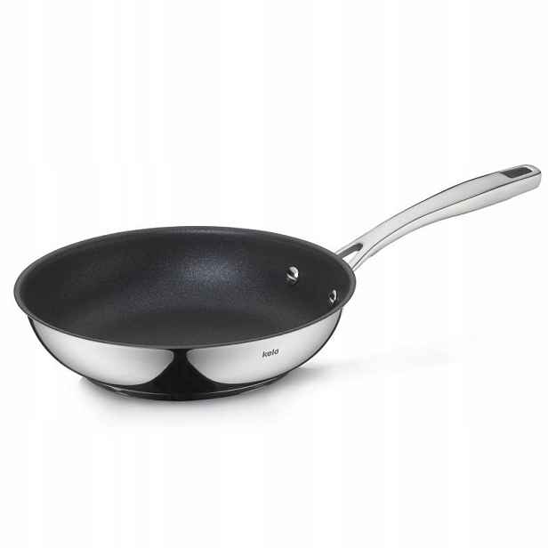 Nerezová pánev s nepřilnavým povrchem, 20 cm
