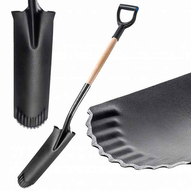 Rýč Ostrý Dlouhý Zemní Vrták 124 cm